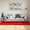 vidaXL - Vloerkleed - OVIEDO - laagpolig - 100x200 - cm - rood