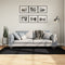 vidaXL - Vloerkleed - OVIEDO - laagpolig - 100x200 - cm - zwart