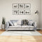 vidaXL - Vloerkleed - OVIEDO - laagpolig - 120x120 - cm - crèmekleurig