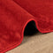 vidaXL - Vloerkleed - OVIEDO - laagpolig - 120x120 - cm - rood