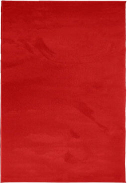 vidaXL - Vloerkleed - OVIEDO - laagpolig - 140x200 - cm - rood