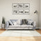 vidaXL - Vloerkleed - OVIEDO - laagpolig - 160x160 - cm - crèmekleurig