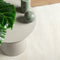 vidaXL - Vloerkleed - OVIEDO - laagpolig - 160x160 - cm - crèmekleurig