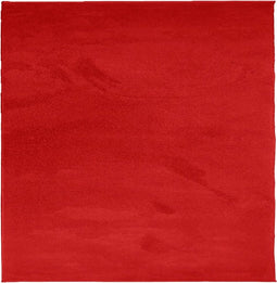vidaXL - Vloerkleed - OVIEDO - laagpolig - 160x160 - cm - rood