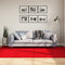 vidaXL - Vloerkleed - OVIEDO - laagpolig - 160x230 - cm - rood