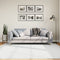 vidaXL - Vloerkleed - OVIEDO - laagpolig - 200x200 - cm - grijs