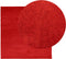 vidaXL - Vloerkleed - OVIEDO - laagpolig - 200x200 - cm - rood