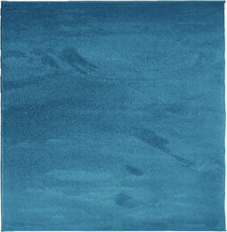 vidaXL - Vloerkleed - OVIEDO - laagpolig - 200x200 - cm - turquoise