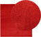 vidaXL - Vloerkleed - OVIEDO - laagpolig - 240x240 - cm - rood