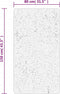 vidaXL - Vloerkleed - OVIEDO - laagpolig - 80x150 - cm - beige