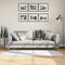 vidaXL - Vloerkleed - OVIEDO - laagpolig - 80x150 - cm - grijs