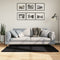 vidaXL - Vloerkleed - OVIEDO - laagpolig - 80x150 - cm - zwart