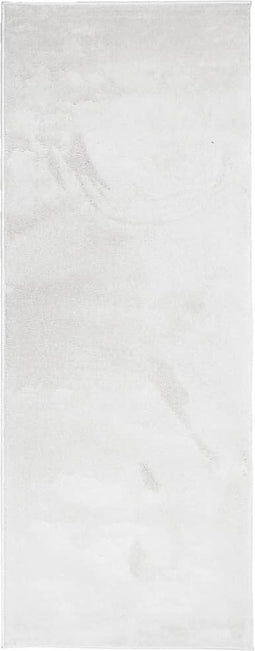 vidaXL - Vloerkleed - OVIEDO - laagpolig - 80x200 - cm - grijs