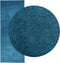 vidaXL - Vloerkleed - OVIEDO - laagpolig - 80x200 - cm - turquoise