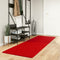 vidaXL - Vloerkleed - OVIEDO - laagpolig - 80x250 - cm - rood