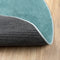 vidaXL - Vloerkleed - OVIEDO - laagpolig - Ø - 100 - cm - groen
