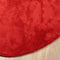 vidaXL - Vloerkleed - OVIEDO - laagpolig - Ø - 100 - cm - rood