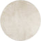 vidaXL - Vloerkleed - OVIEDO - laagpolig - Ø - 120 - cm - beige