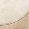 vidaXL - Vloerkleed - OVIEDO - laagpolig - Ø - 120 - cm - beige