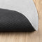 vidaXL - Vloerkleed - OVIEDO - laagpolig - Ø - 120 - cm - grijs