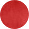 vidaXL - Vloerkleed - OVIEDO - laagpolig - Ø - 120 - cm - rood