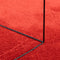 vidaXL - Vloerkleed - OVIEDO - laagpolig - Ø - 120 - cm - rood