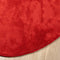 vidaXL - Vloerkleed - OVIEDO - laagpolig - Ø - 120 - cm - rood