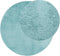 vidaXL - Vloerkleed - OVIEDO - laagpolig - Ø - 200 - cm - groen