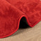 vidaXL - Vloerkleed - OVIEDO - laagpolig - Ø - 200 - cm - rood