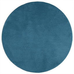 vidaXL - Vloerkleed - OVIEDO - laagpolig - Ø - 200 - cm - turquoise