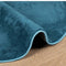 vidaXL - Vloerkleed - OVIEDO - laagpolig - Ø - 200 - cm - turquoise