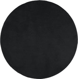 vidaXL - Vloerkleed - OVIEDO - laagpolig - Ø - 200 - cm - zwart