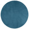 vidaXL - Vloerkleed - OVIEDO - laagpolig - Ø - 240 - cm - turquoise