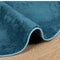 vidaXL - Vloerkleed - OVIEDO - laagpolig - Ø - 240 - cm - turquoise