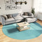 vidaXL - Vloerkleed - OVIEDO - laagpolig - Ø - 280 - cm - groen