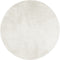 vidaXL - Vloerkleed - OVIEDO - laagpolig - Ø - 80 - cm - crèmekleurig