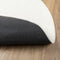 vidaXL - Vloerkleed - OVIEDO - laagpolig - Ø - 80 - cm - crèmekleurig