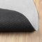 vidaXL - Vloerkleed - OVIEDO - laagpolig - Ø - 80 - cm - grijs