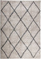vidaXL - Vloerkleed - PAMPLONA - shaggy - hoogpolig - 140x200 - cm - beige - antraciet