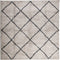 vidaXL - Vloerkleed - PAMPLONA - shaggy - hoogpolig - 200x200 - cm - beige - antraciet