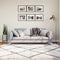 vidaXL - Vloerkleed - PAMPLONA - shaggy - hoogpolig - 200x200 - cm - crème - en - zwart