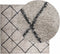 vidaXL - Vloerkleed - PAMPLONA - shaggy - hoogpolig - 200x200 - cm - beige - antraciet