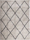 vidaXL - Vloerkleed - PAMPLONA - shaggy - hoogpolig - 300x400 - cm - beige - antraciet