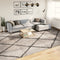vidaXL - Vloerkleed - PAMPLONA - shaggy - hoogpolig - 300x400 - cm - beige - antraciet