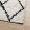 vidaXL - Vloerkleed - PAMPLONA - shaggy - hoogpolig - 300x400 - cm - crème - en - zwart