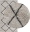 vidaXL - Vloerkleed - PAMPLONA - shaggy - hoogpolig - 60x110 - cm - beige - antraciet