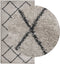 vidaXL - Vloerkleed - PAMPLONA - shaggy - hoogpolig - 80x150 - cm - beige - antraciet