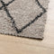 vidaXL - Vloerkleed - PAMPLONA - shaggy - hoogpolig - 80x150 - cm - beige - antraciet