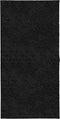 vidaXL - Vloerkleed - PAMPLONA - shaggy - hoogpolig - modern - 100x200 - cm - zwart