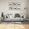 vidaXL - Vloerkleed - PAMPLONA - shaggy - hoogpolig - modern - 100x200 - cm - grijs
